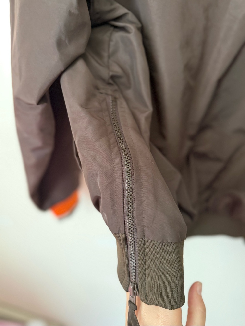 Puma Cleveland Browns Brown & Orange Pullover Jacket - Picture 6 of 8